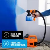 (KG36) 800W Paint Sprayer. Become a painting pro with the powerful tool that can deliver a flaw...