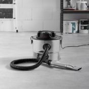 (KG22) 15L Ash Vacuum. Powerful 800W suction 1.25m long flexible hose with aluminium nozzle M...