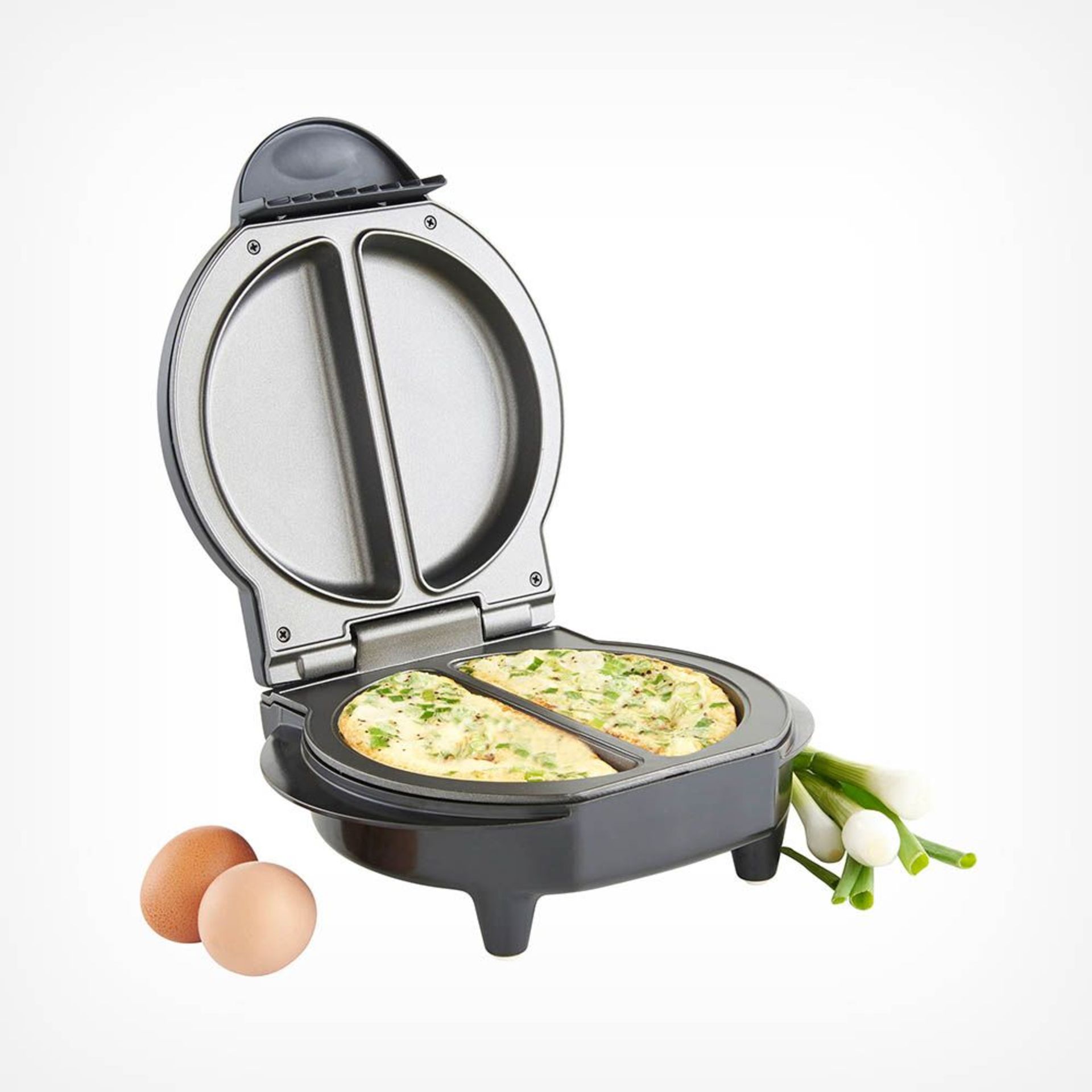 (KG14) Electric Omelette Maker. The easy route to the perfect omelette! Make 2 plain or filled ... - Image 2 of 4