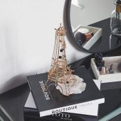 (V16) Jewellery Tower This decorative accessory doubles up as a jewellery stand and jewellery ...