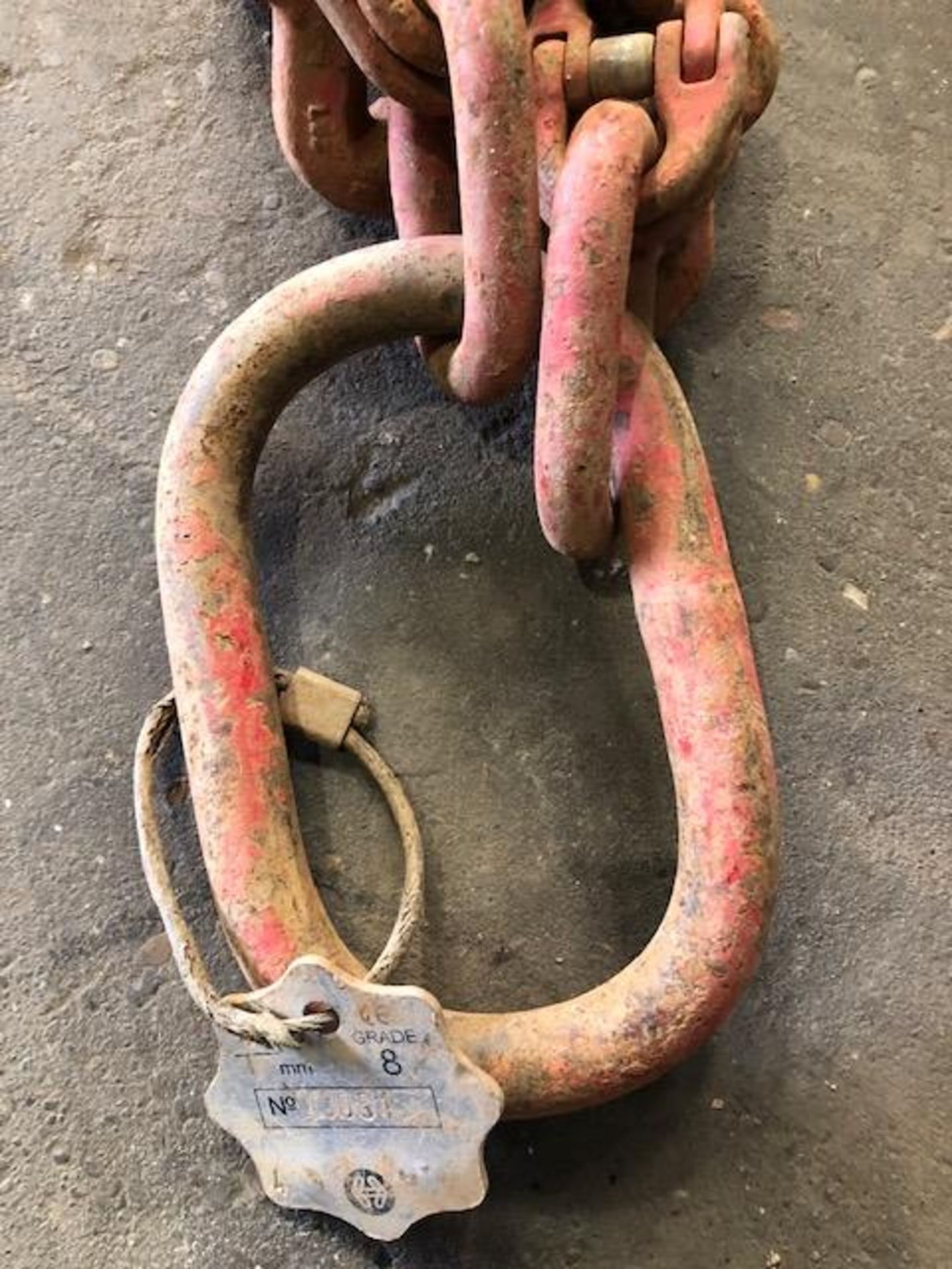 4.2T Lifting Chains 4M Lo - Image 2 of 2