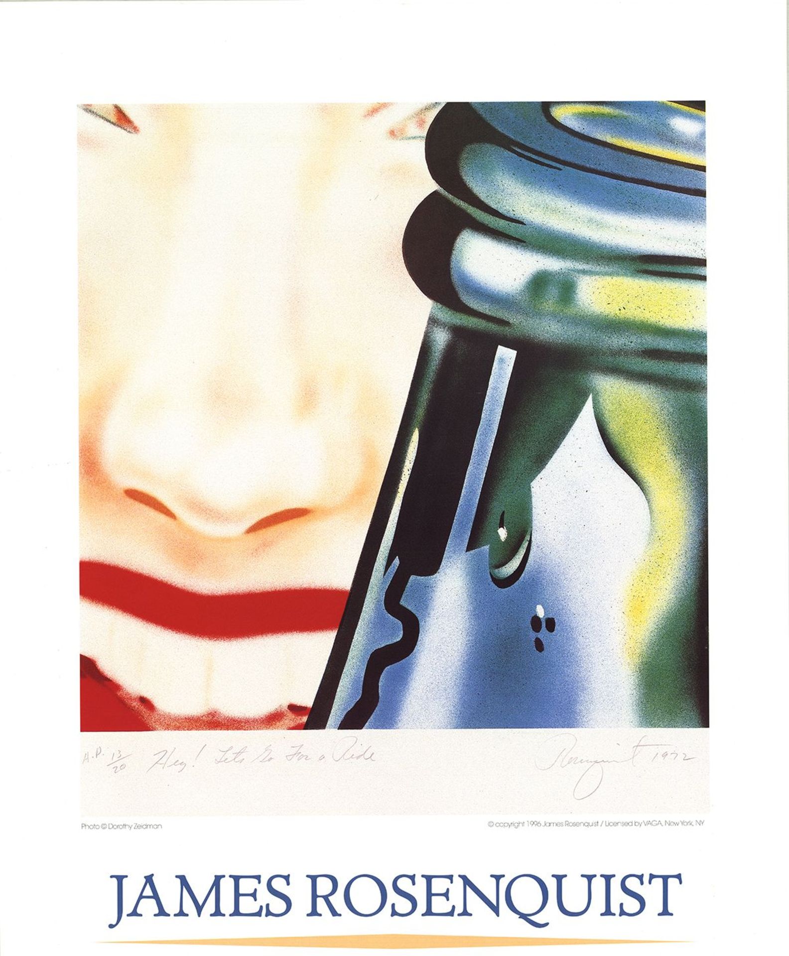 James Rosenquist - Hey, Let's Go For A Ride