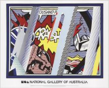 Roy Lichtenstein - Reflections on Crash