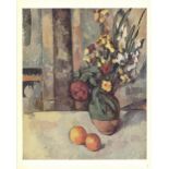 Paul Cezanne - Vase of Flowers and Apples