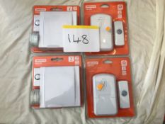 4 x Door Bell Set