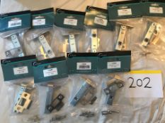 10 x Eclipse 76mm Mortice Latch