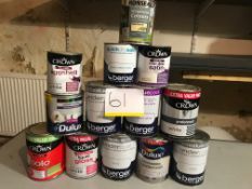 13 x Mixed Assortment of Paint