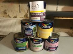 6 x Mixed 2.5ltr Paint