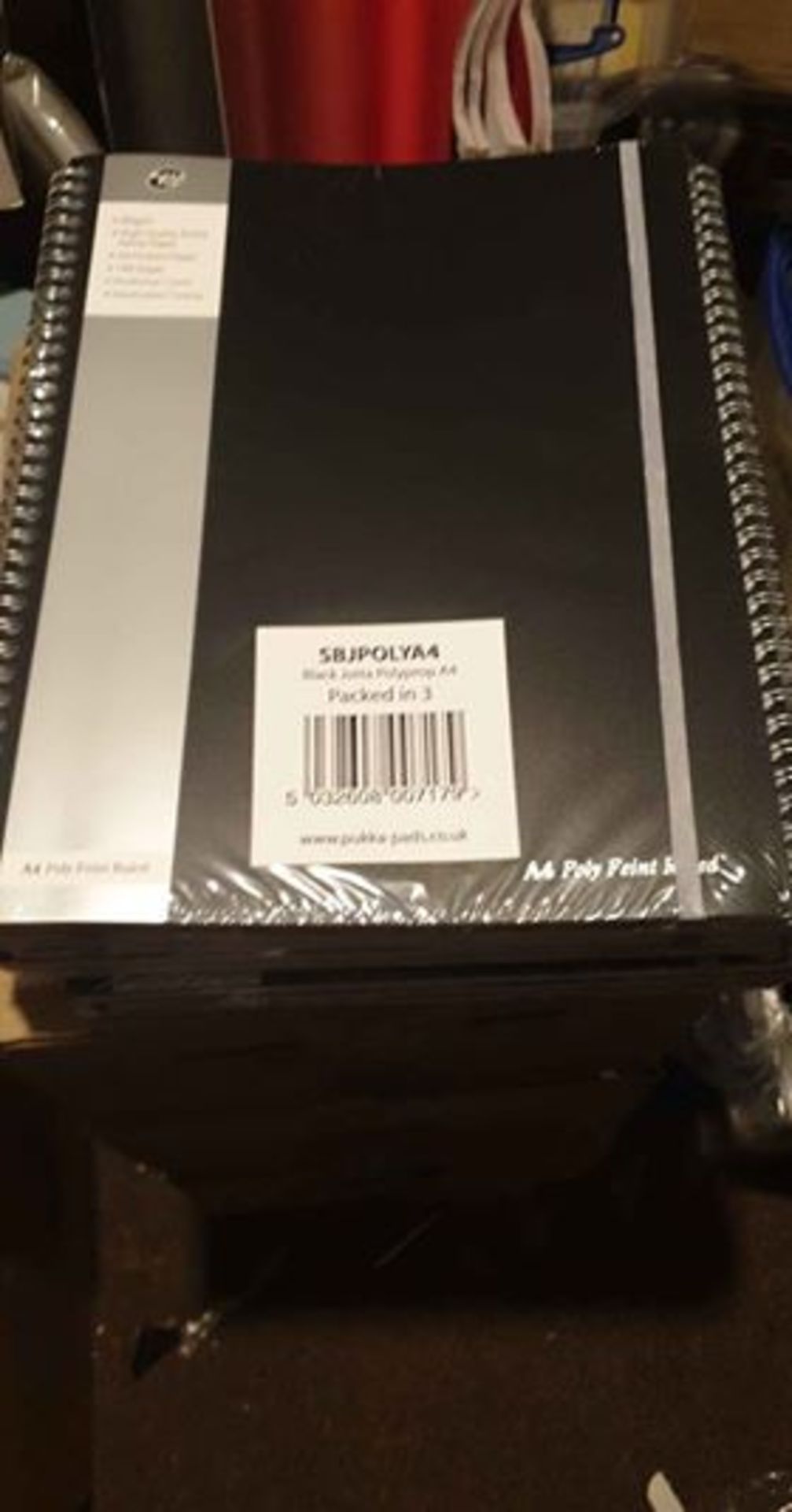 72 x Pukka pads A4 black jotta polyprop wirebound books - Image 2 of 2