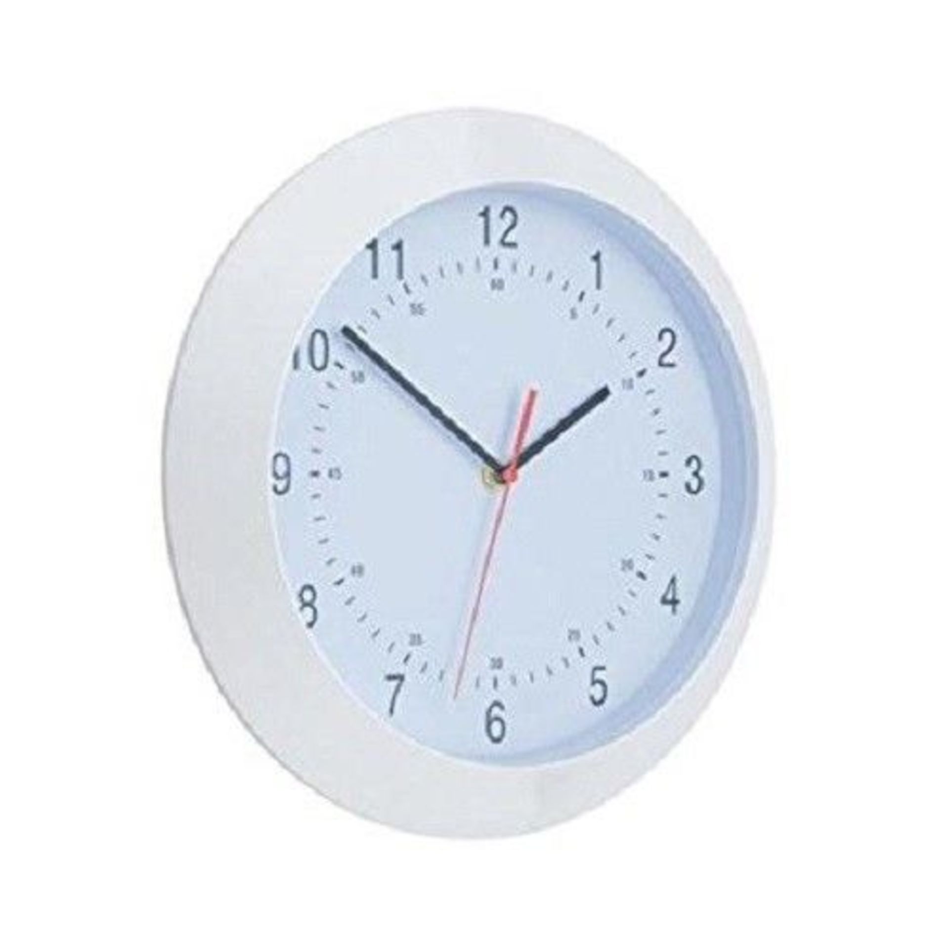 80 X Stewart Superior Wall Clock With white Case, 848815