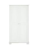 Boxed Item Richmond 2 Doors Wardrobe [White] 186X89X57Cm Rrp:£298.0