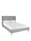 Boxed Item Ideal Home Harmony Double Bed [Grey] 117X166X227Cm Rrp:£718.0