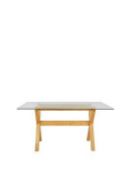 Boxed Item Venla 150 Cm Dining Table [Oak] 74X150X90Cm Rrp:£394.0