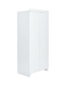 Boxed Item Little Acorns Classic 2 Doors Wardrobe [White] 170X88X51Cm Rrp:£318.0