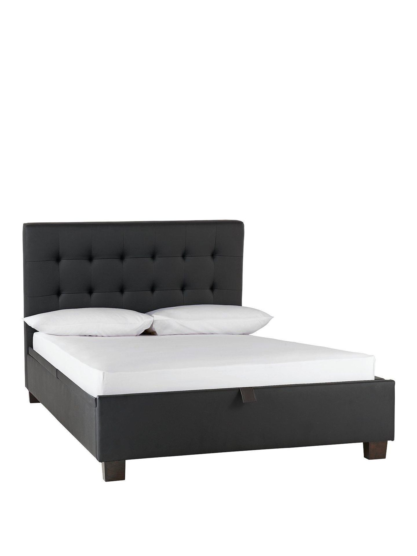 Boxed Item Abigail Double Lift-Up Bed [Black] 110X139X206Cm Rrp:£790.0