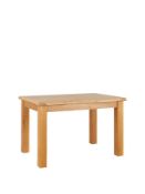 Boxed Item Oakland Solid Wood Dining Table [Oak] 78X120X80Cm Rrp:£562.0