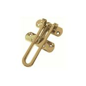 10x Security Door Guard With Ball Brass