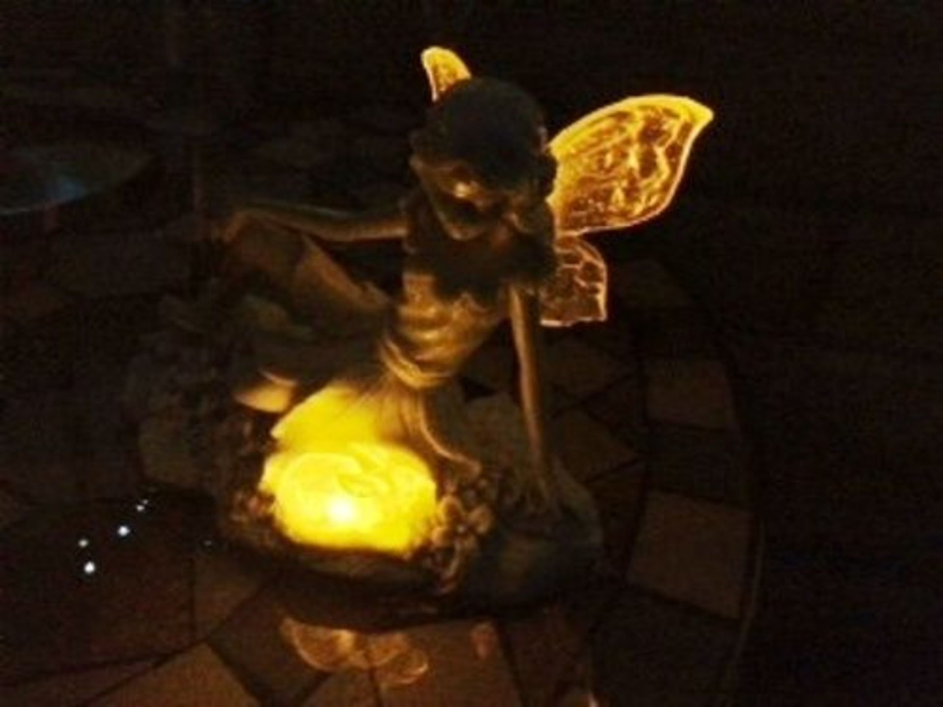 2x Fairy Garden Ornament With Solar Light Up Wings And Rabbit - Image 2 of 2