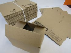 100 x Small Packing Box. Cardboard Parcel. Single Wall