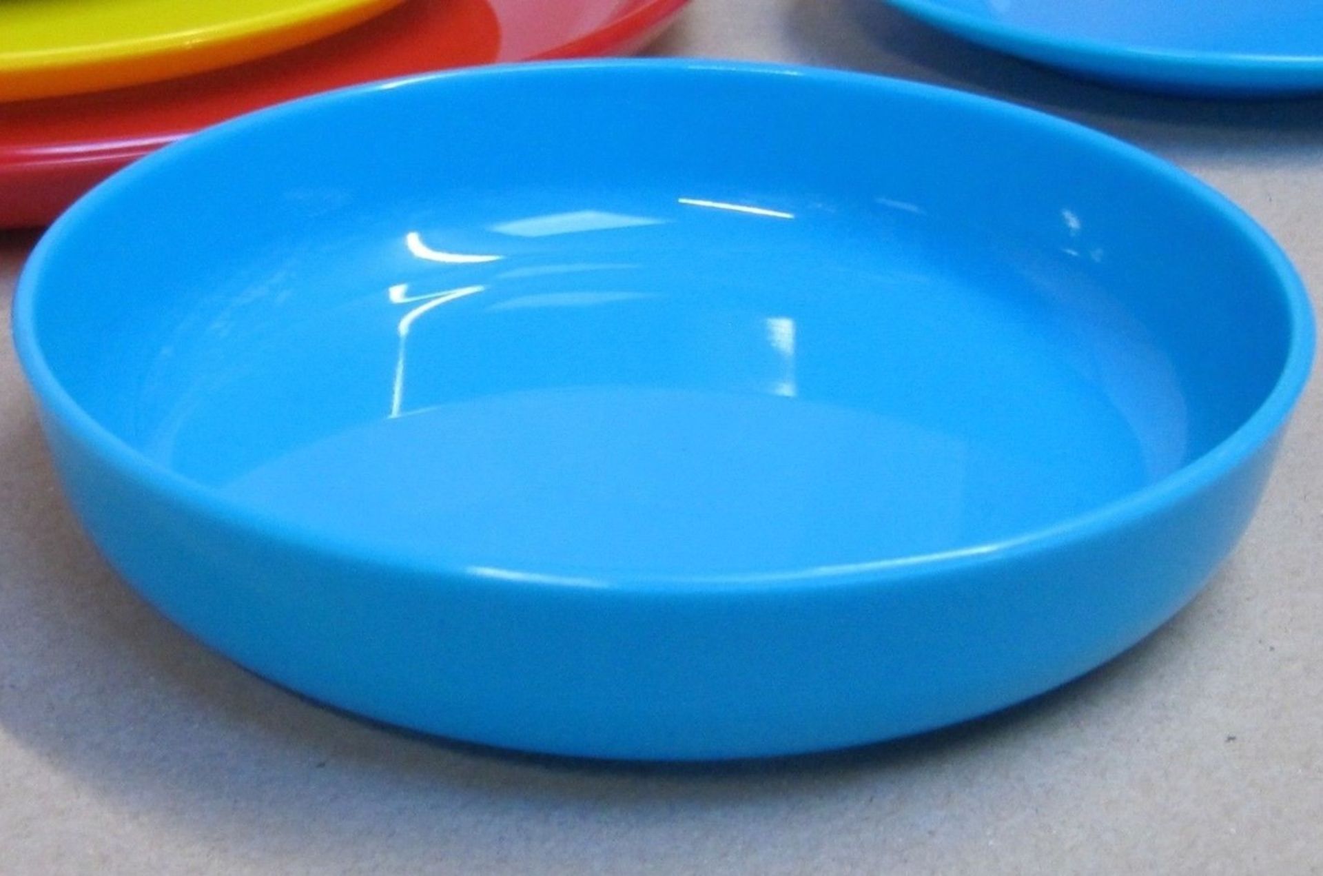 30 x Unbreakable Blue Desert Bowls - Image 3 of 4