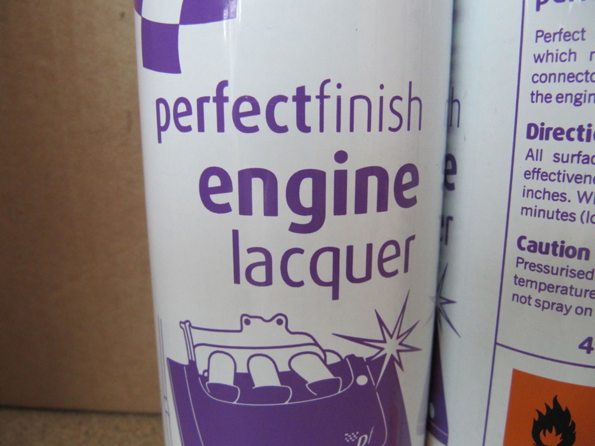 12 x Engine Lacquer. 400ml Each