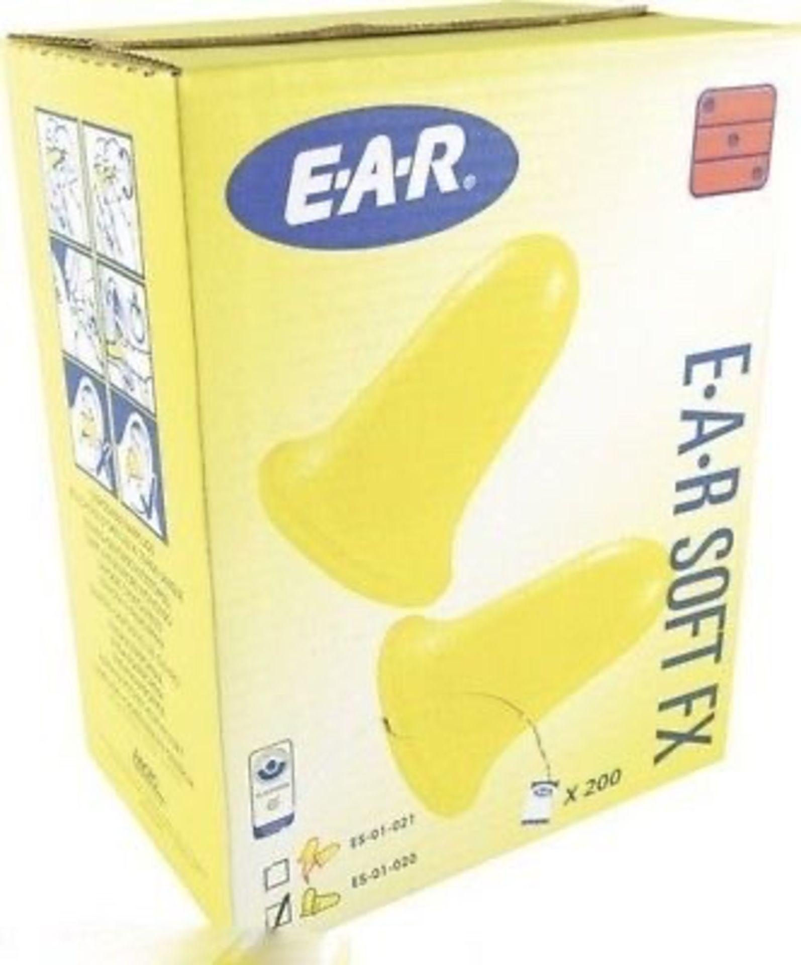 Box of 200 3M Ear Plugs