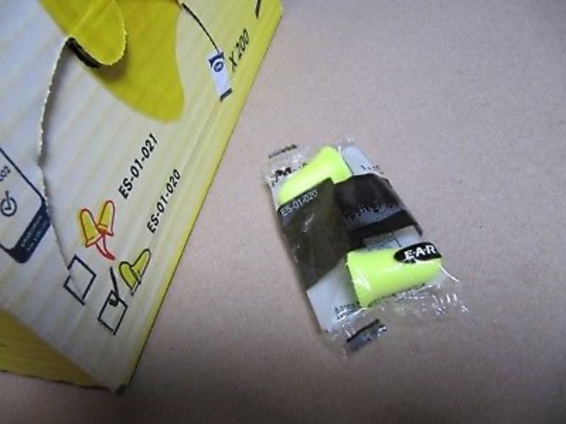 Box of 200 3M Ear Plugs - Bild 2 aus 2