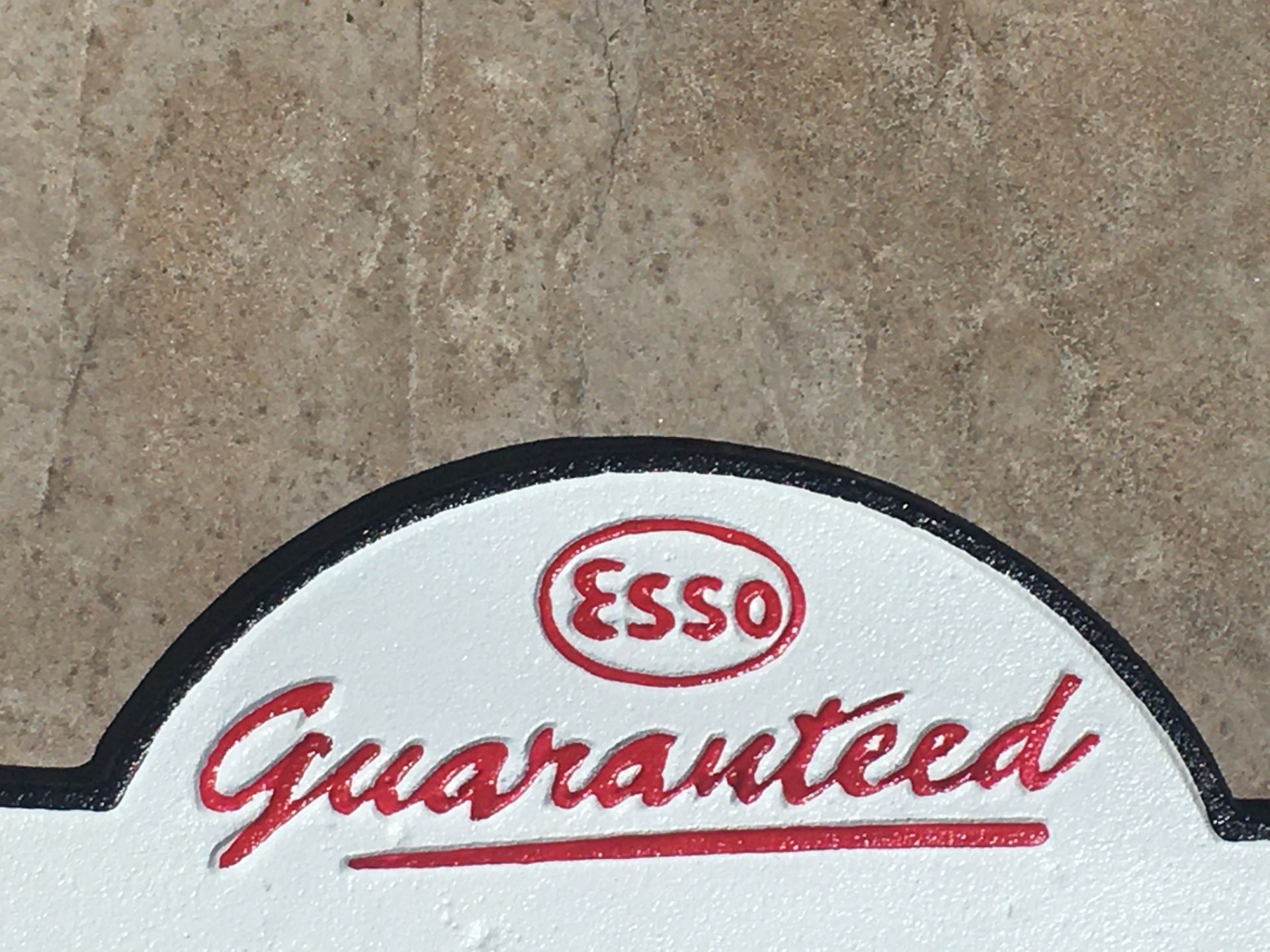 Esso Can & Large Cast Iron Esso Sign - Image 10 of 10