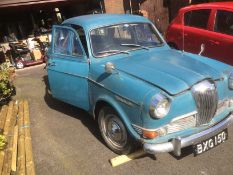 1961 Riley 1.5 Sports Saloon Restoration Project