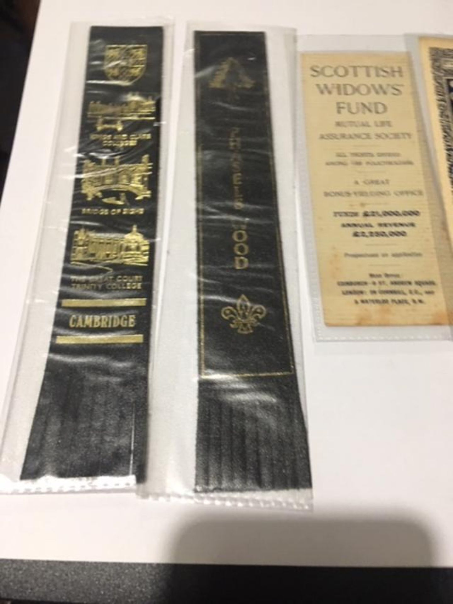 A Collection Of 12 Collectable Vintage Leather Bookmarks. - Image 6 of 7