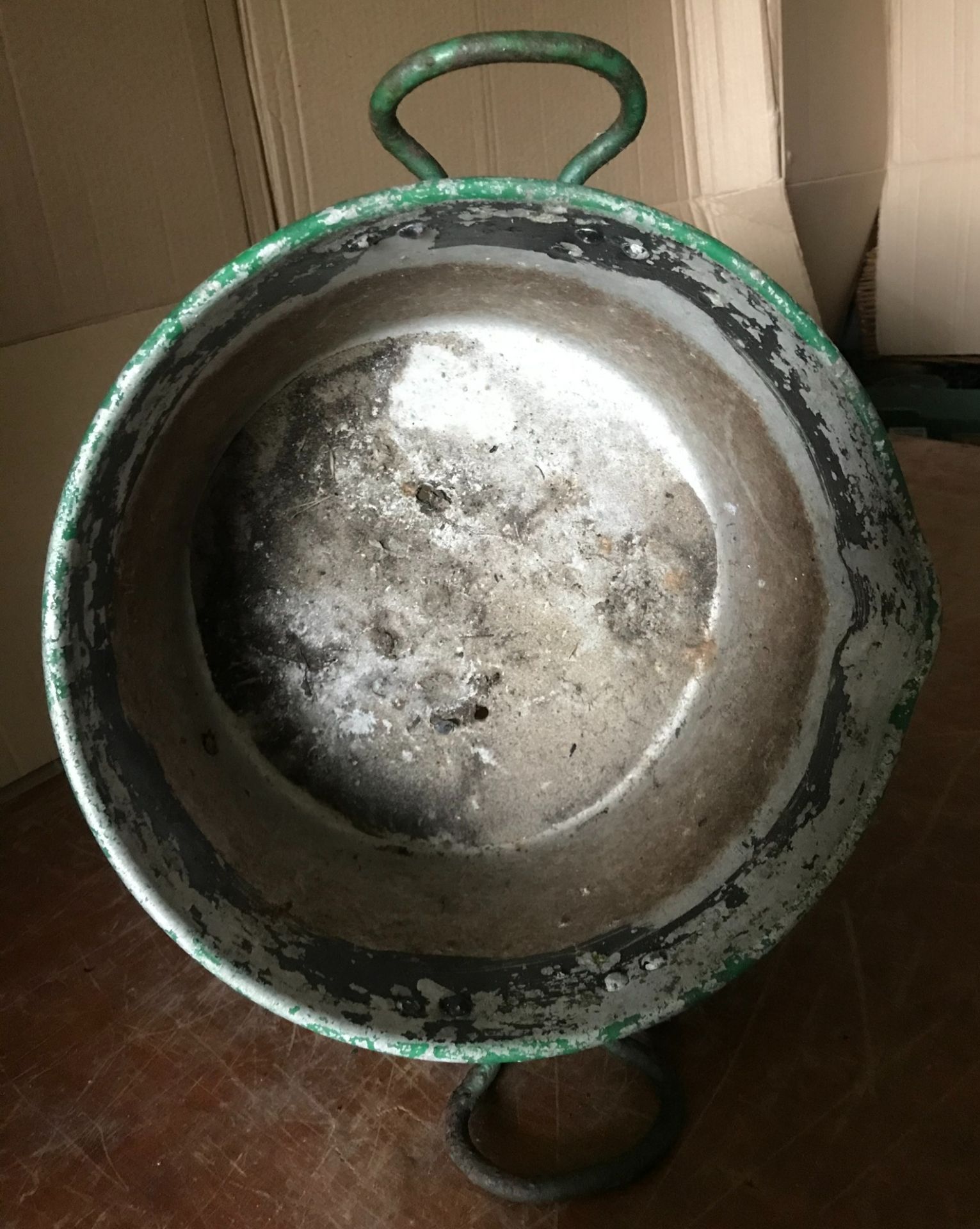 Galvanised metal bowl - Image 4 of 5