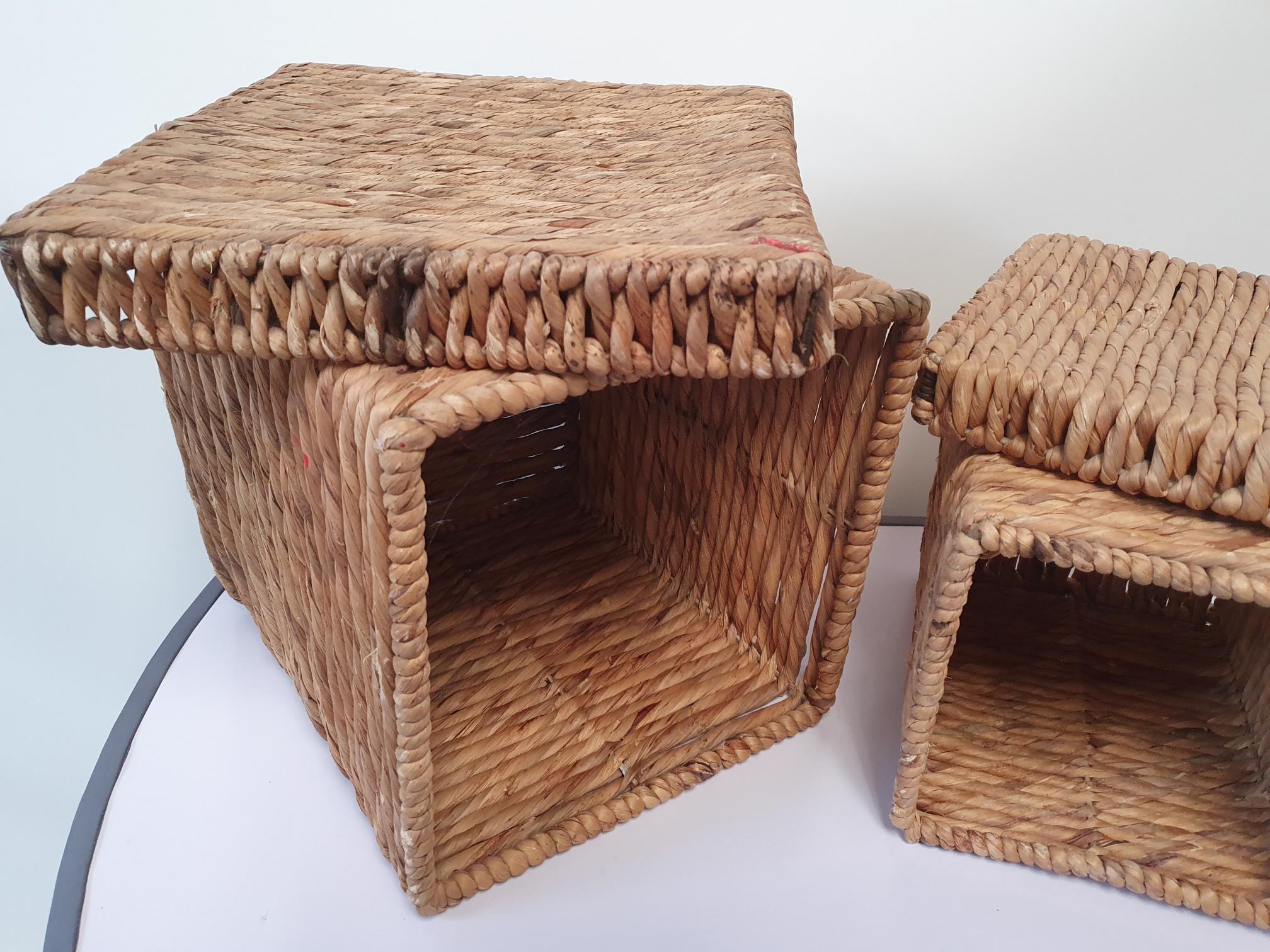 Wicker Pair Baskets - Image 5 of 6