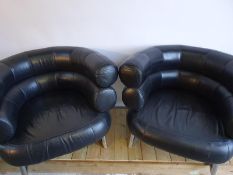 Eileen Gray Bibendum Pair of Chairs