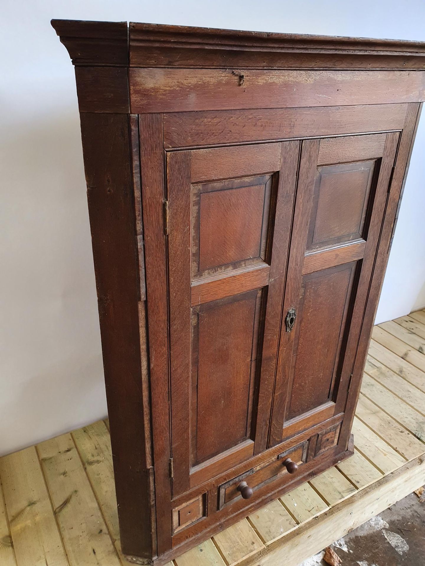 Antique Corner Cabinet - Image 2 of 4