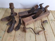 Vintage Carpentry & Leather working Tools