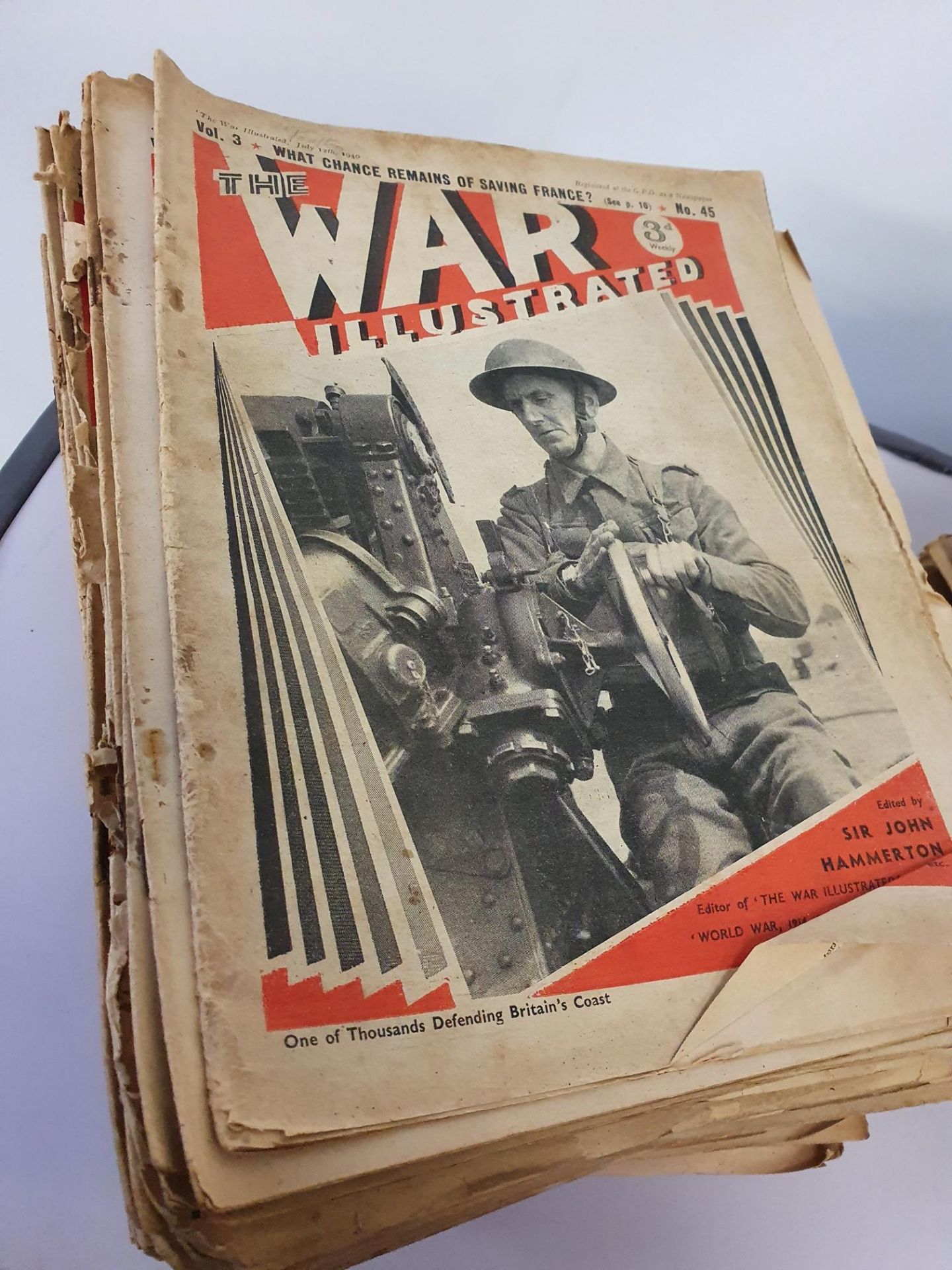 WW2 The War Illustrated Magazines - Image 3 of 5