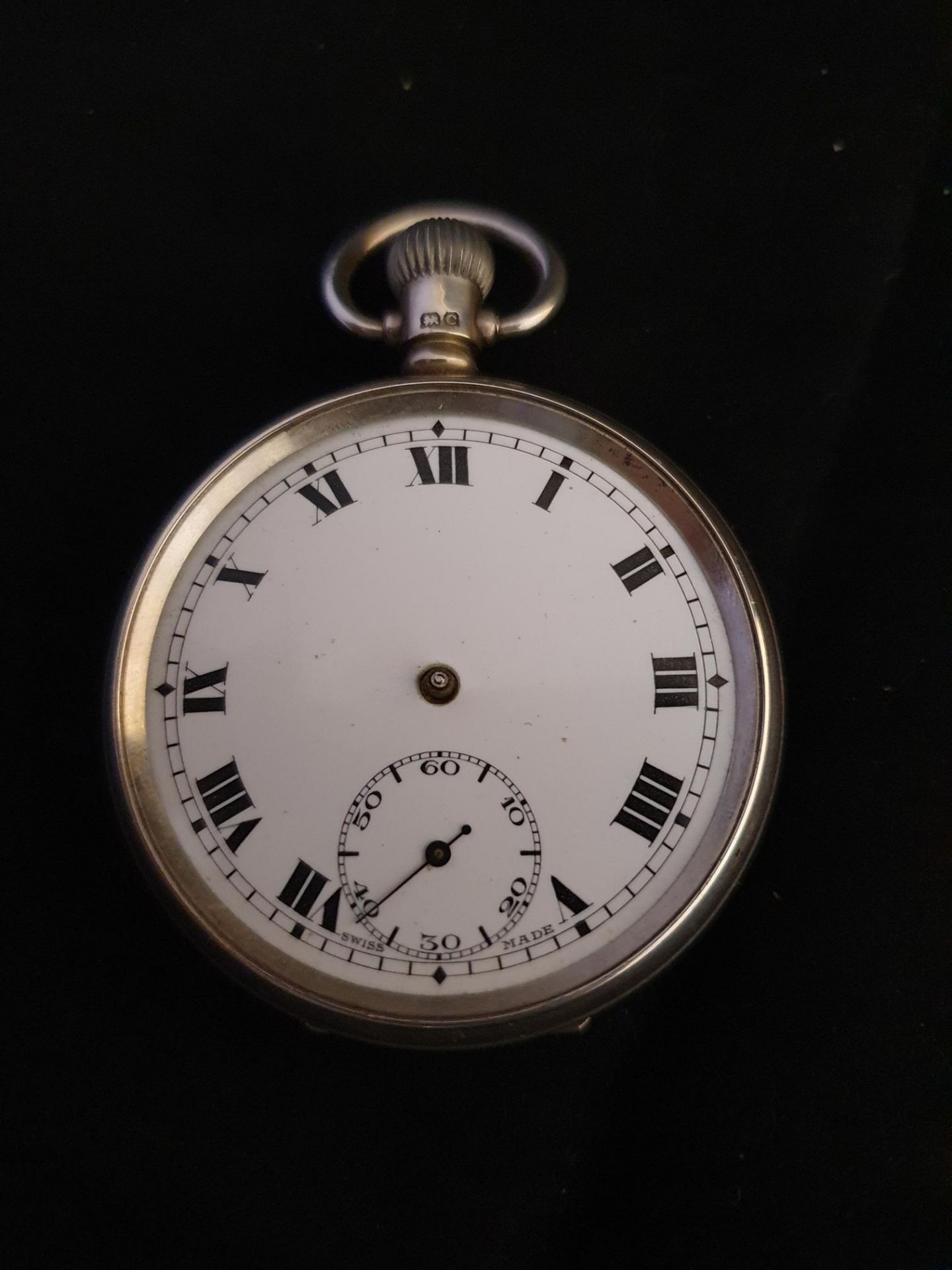 Dennison Silver Pocket Watch