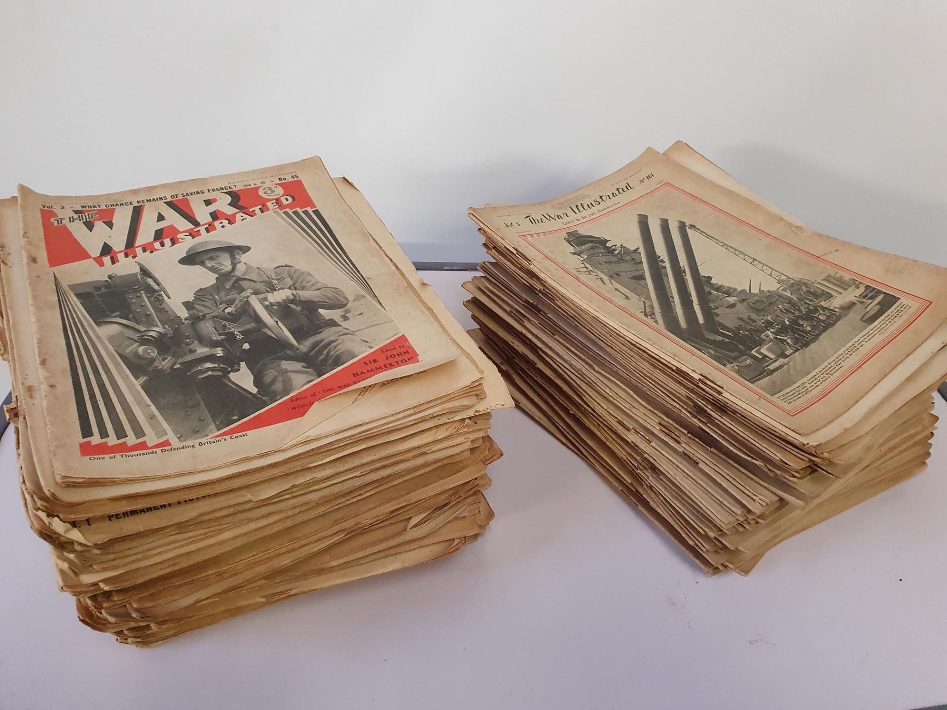 WW2 The War Illustrated Magazines