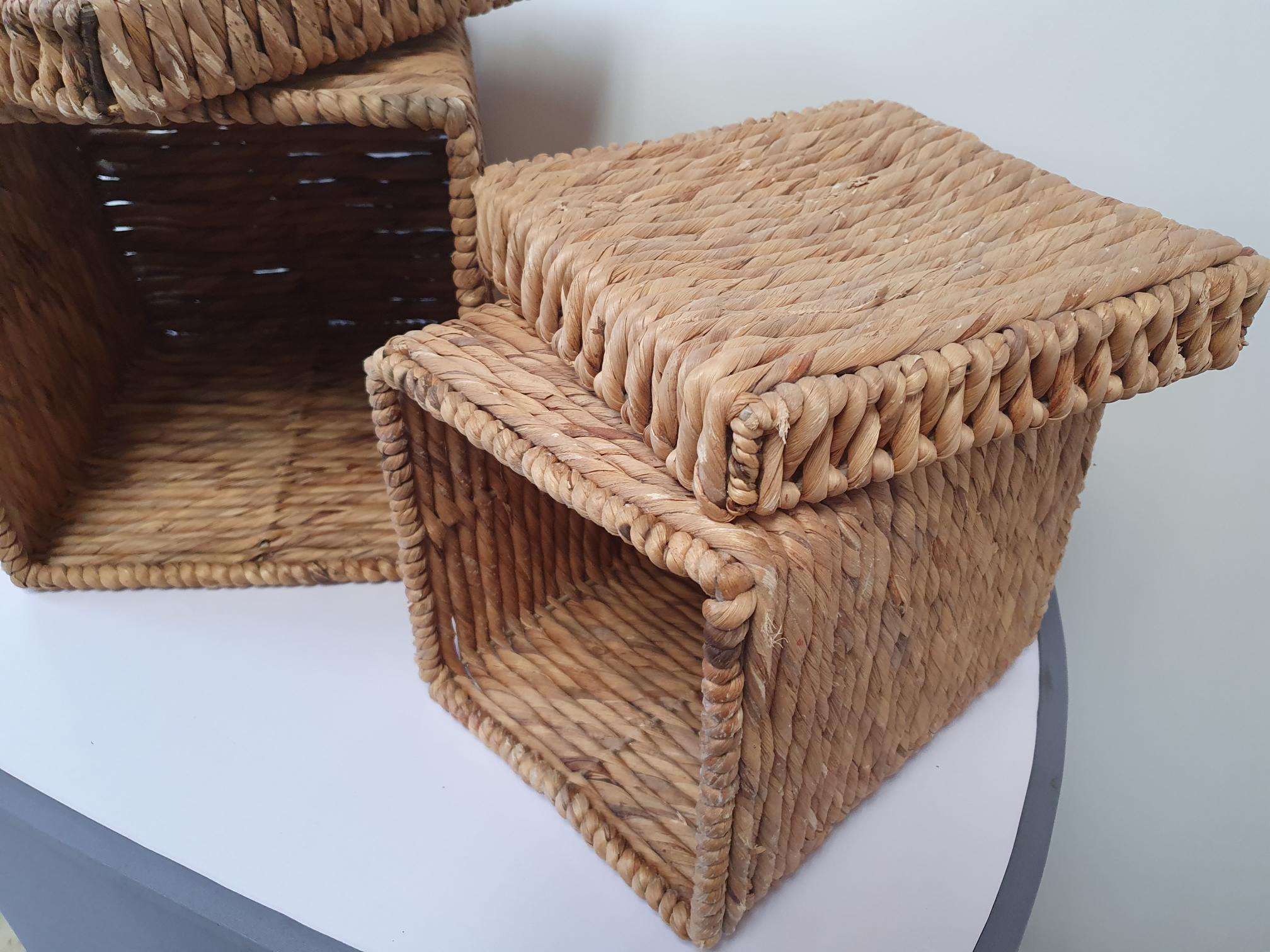 Wicker Pair Baskets - Image 6 of 6
