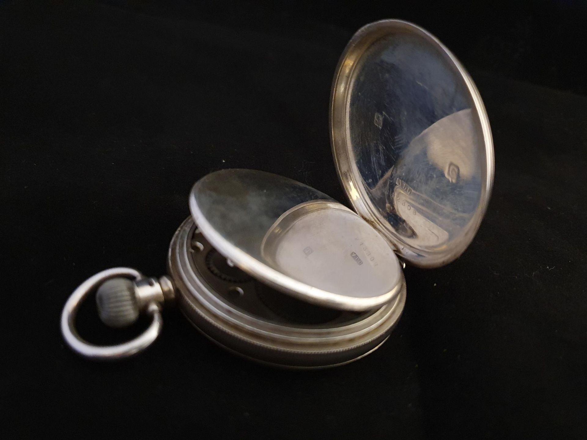 Dennison Silver Pocket Watch - Image 8 of 8