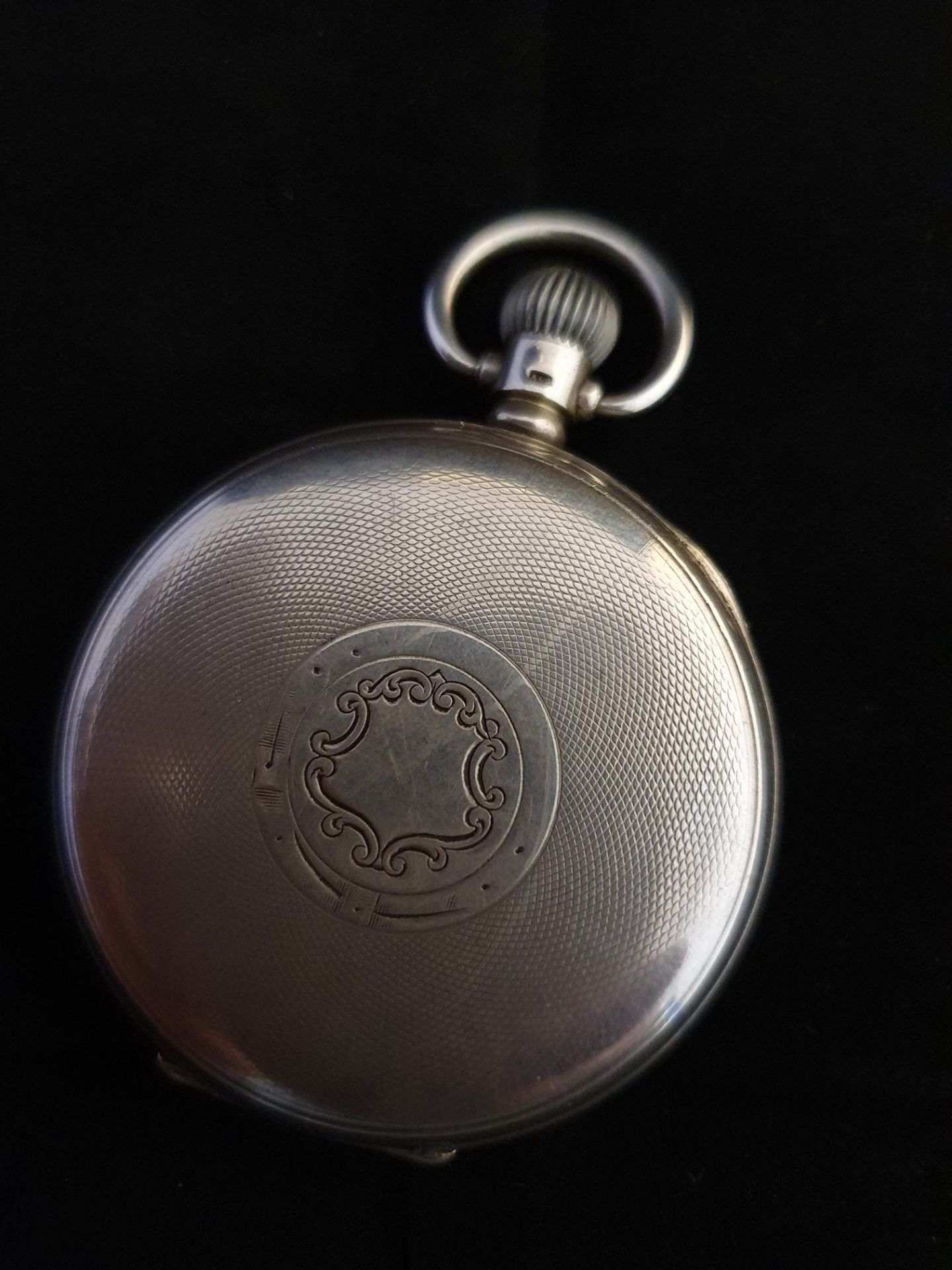 Dennison Silver Pocket Watch - Image 3 of 8