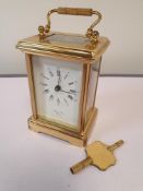 Carriage Clock Bornand Freres