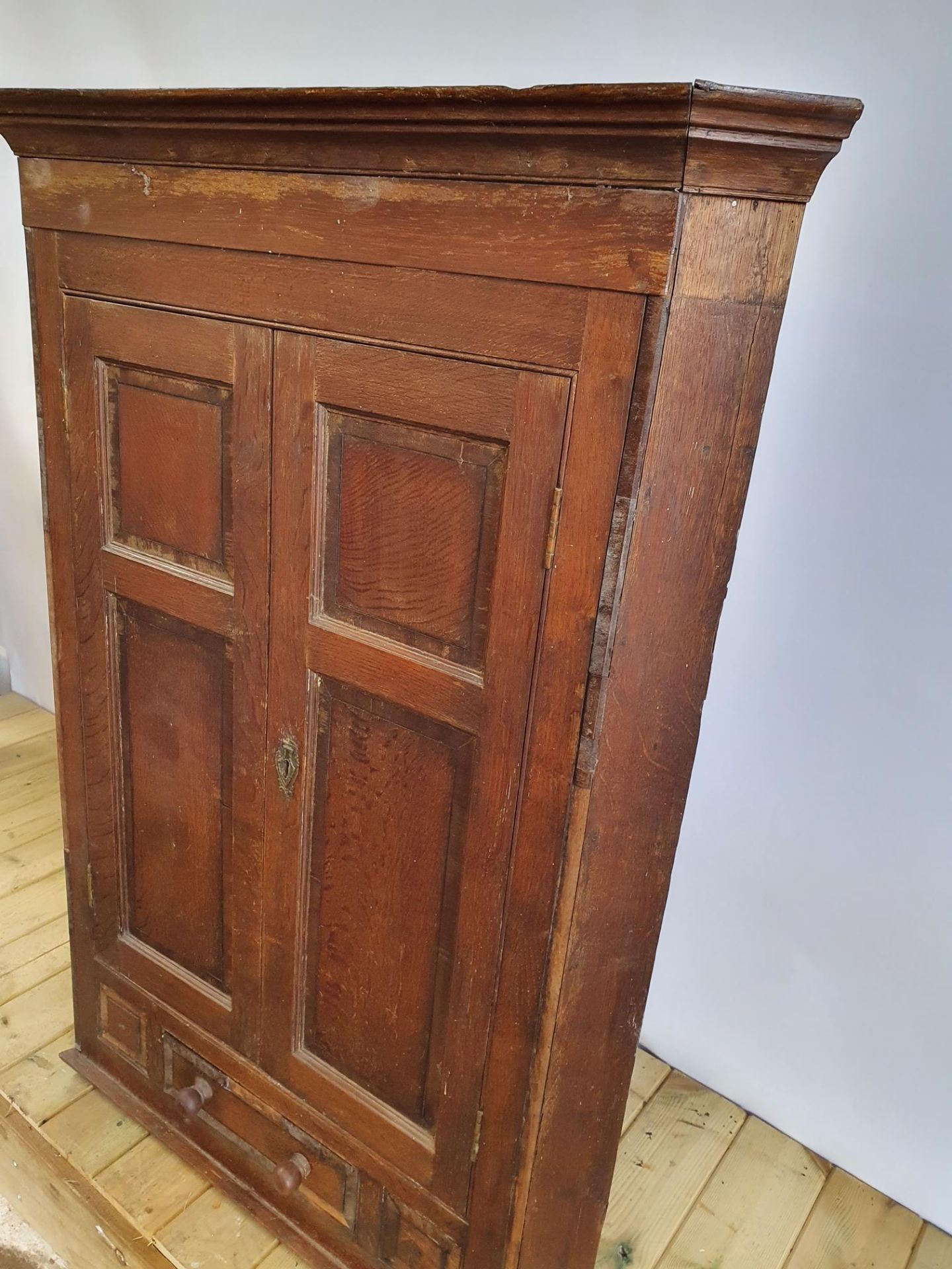 Antique Corner Cabinet - Image 3 of 4