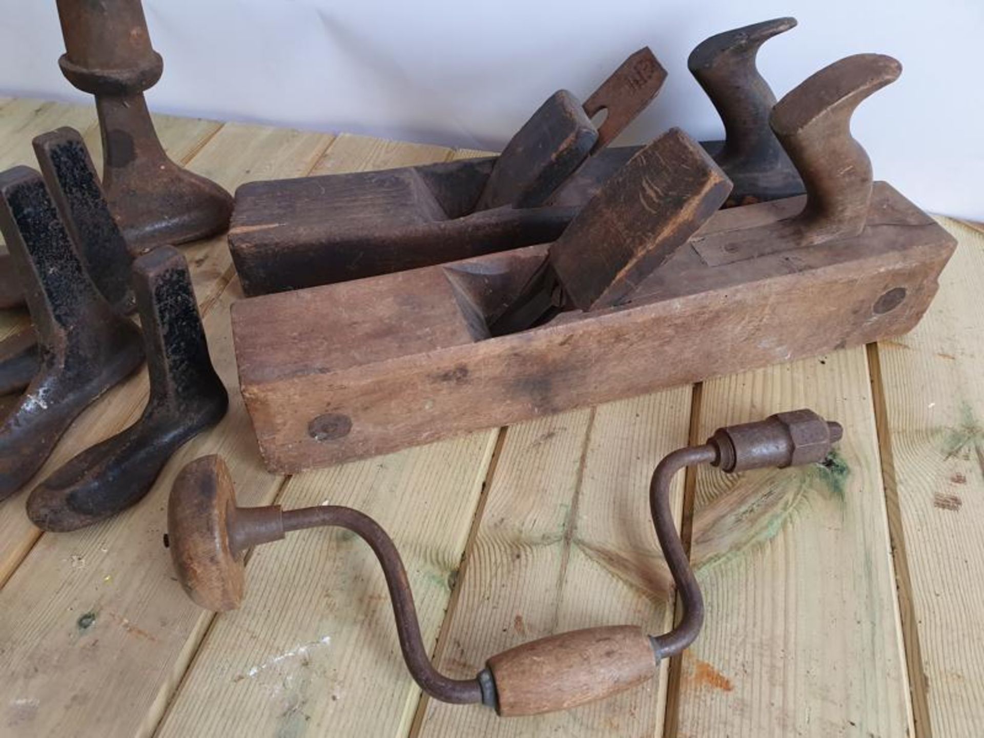 Vintage Carpentry & Leather working Tools - Image 2 of 3
