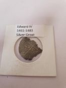 Edward IV Silver Groat