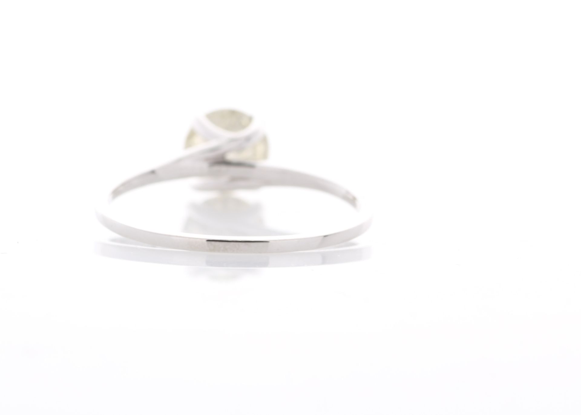 18ct White Gold Single Stone Rex Set Diamond Ring 1.00 Carats - Image 3 of 5