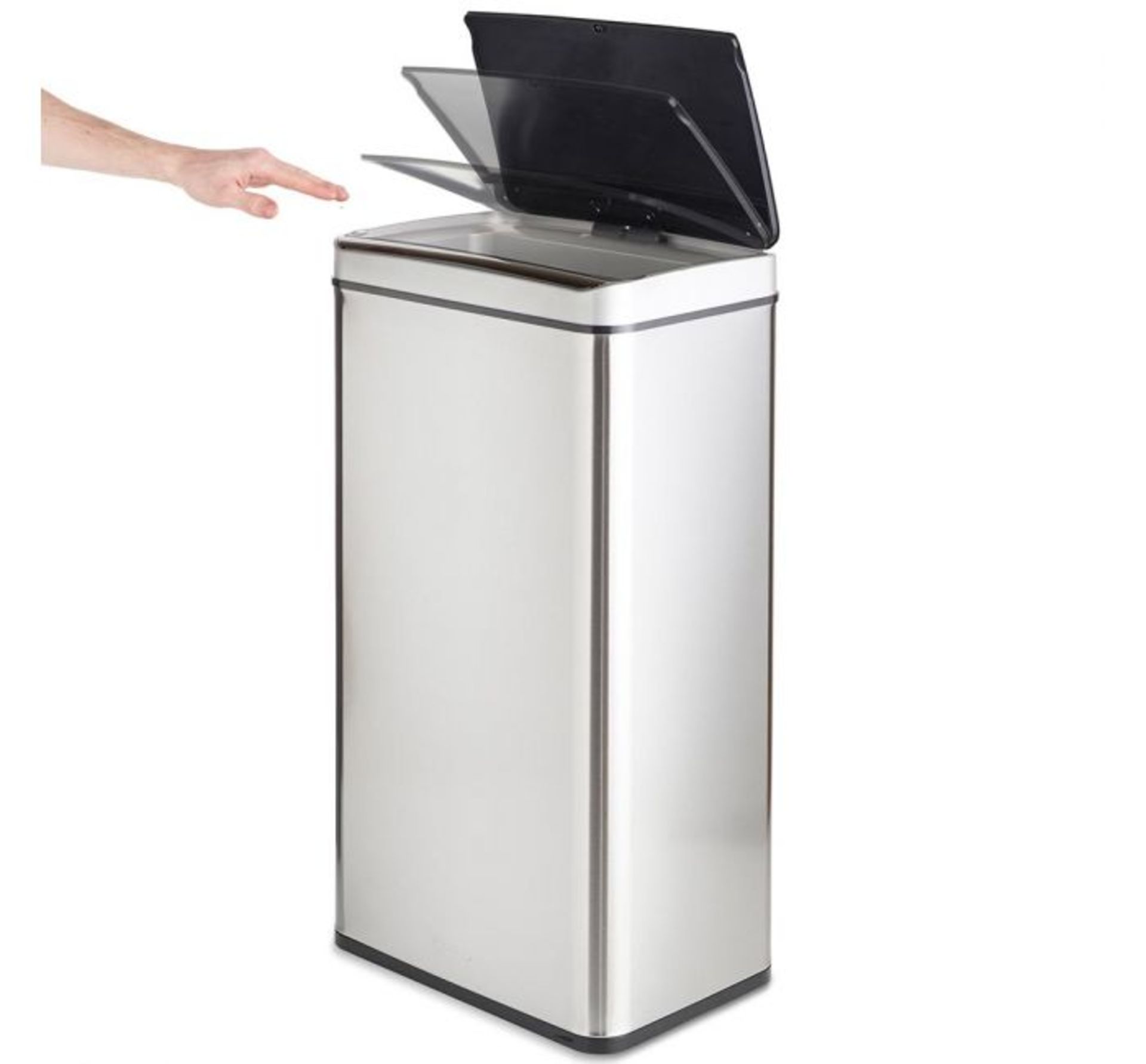 (X25) 1x 70L Sensor Bin. Advanced, hygienic and practical – with the LED Infrared Sensor Bin the... - Image 2 of 2