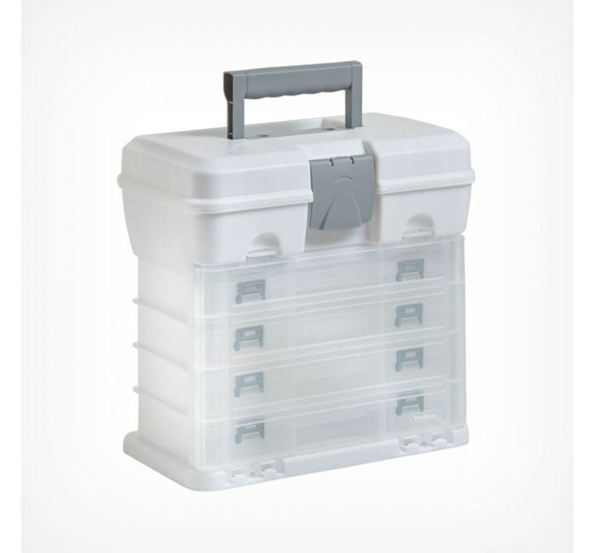 (D13) Storage Carry Case Multifunctional 2 in 1 utility box with storage drawers. Ideal for s... - Image 2 of 5