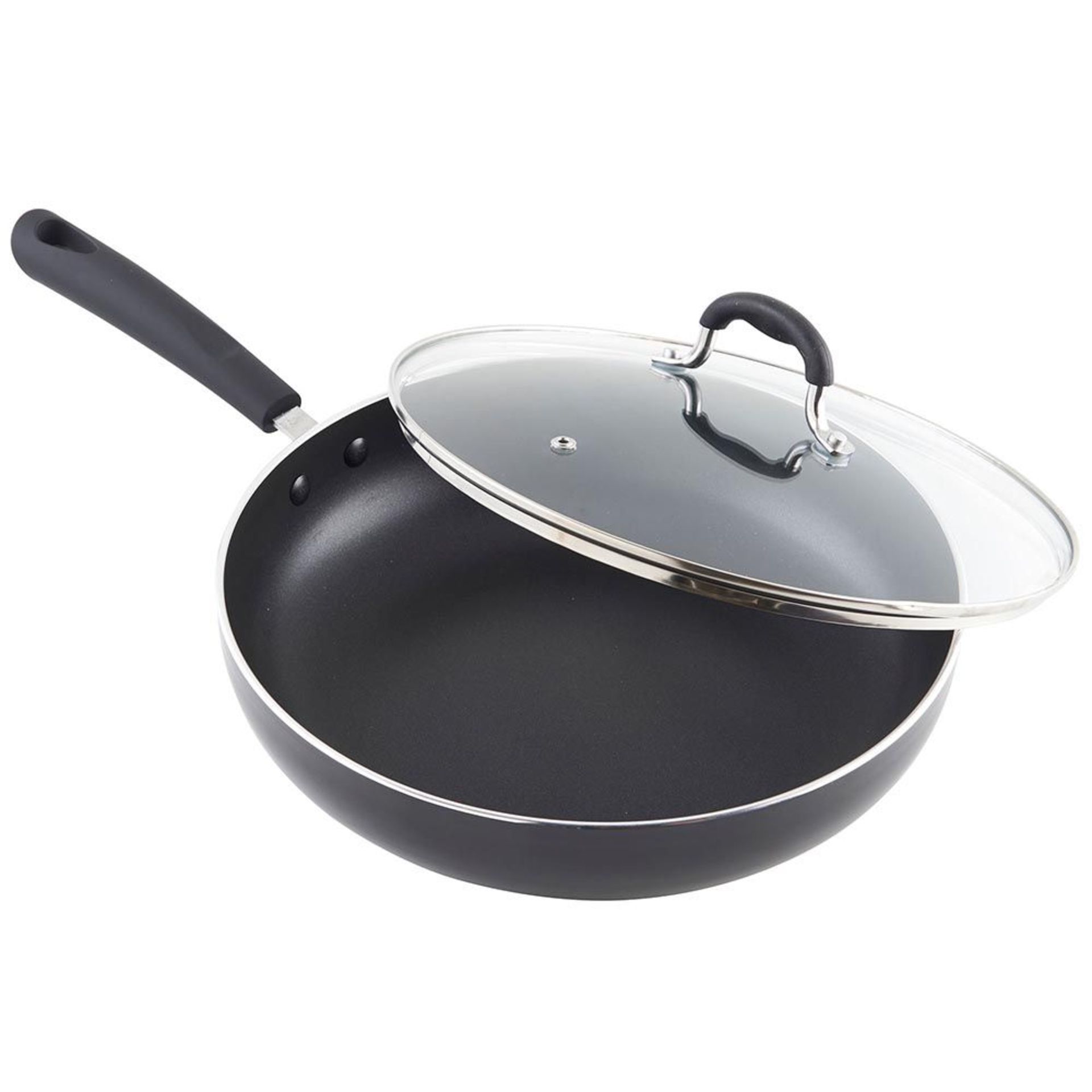 (KG43) 28cm Induction Sauté Pan. Made from durable 3.5mm cast aluminium with easy clean non-st... - Image 3 of 3