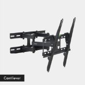(KG19) 23-56 inch Cantilever TV bracket. Please confirm your TV’s VESA Mounting Dimensions an...